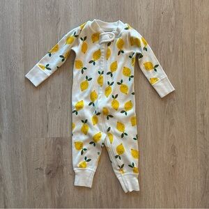 NWOT Hanna Andersson Lemon Sleeper